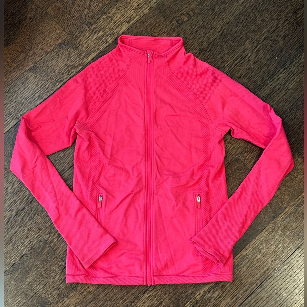 Lululemon Athletica Pink Jacket. Size 6.